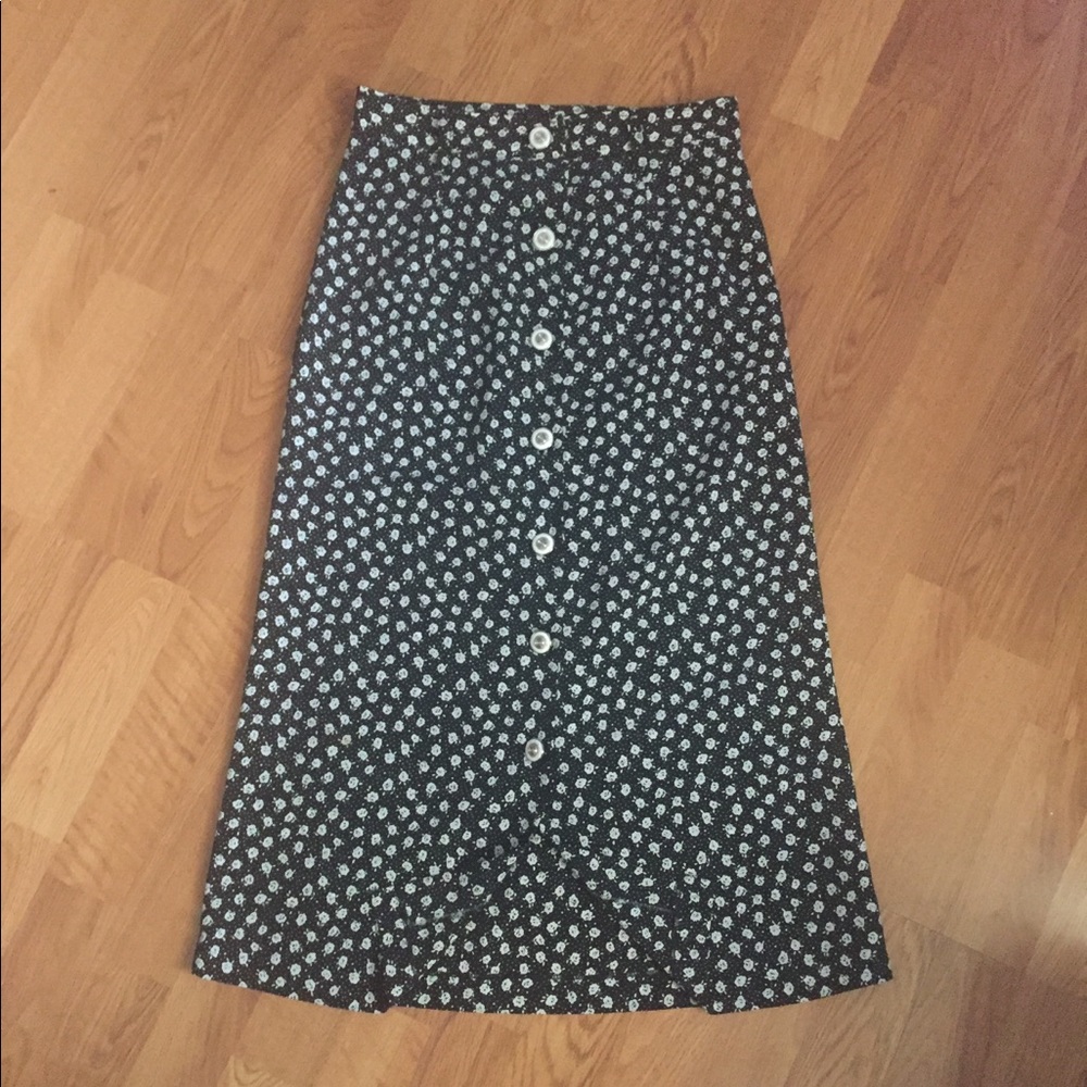 Floral vintage skirt